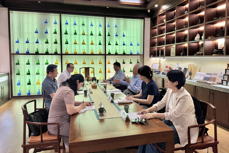 Wu Shicun Meets with Vietnamese Scholars in Boao